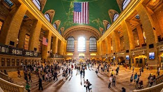 Walking Tour of Grand Central Terminal — New York City 【4K】🇺🇸 [upl. by Marya568]