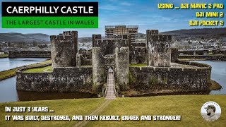 Caerphilly Castle  The Largest in Wales 2nd in Britain [upl. by Naeloj]