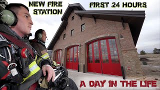 First 24 Hours in a New Fire Station  A Day in the Life [upl. by Quennie]