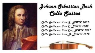 Johann Sebastian Bach  Cello suites in 432 Hz great for reading or studying [upl. by Tolley]