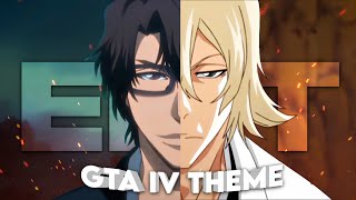 Aizen x Urahara  GTA IV Theme Edit [upl. by Aicelaf995]